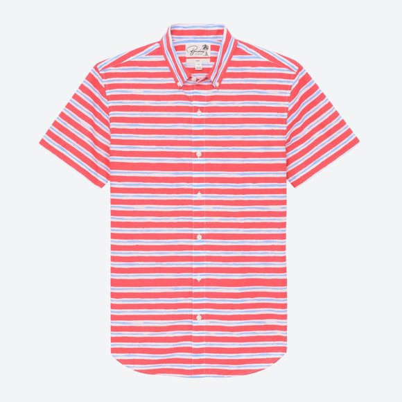 Bonobos Other - Red and White Striped Men's Shirt